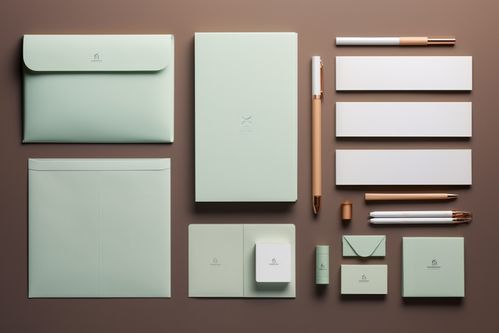 辦公信紙與日用百貨 VI樣機(jī)效果圖的視覺營銷魅力